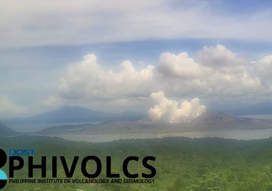 Taal Volcano in Batangas is under Alert Level 1