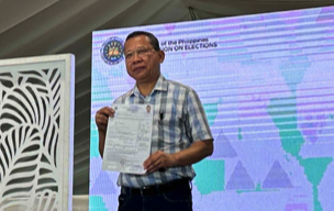 Sonny Matula on Saturday filed his certificate of candidacy for senator