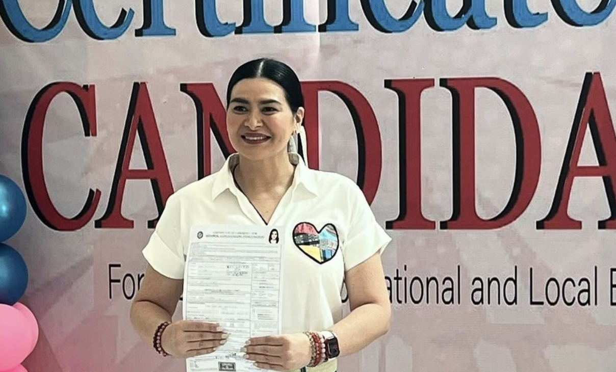 Aiko Melendez files COC for QC councilor re-election