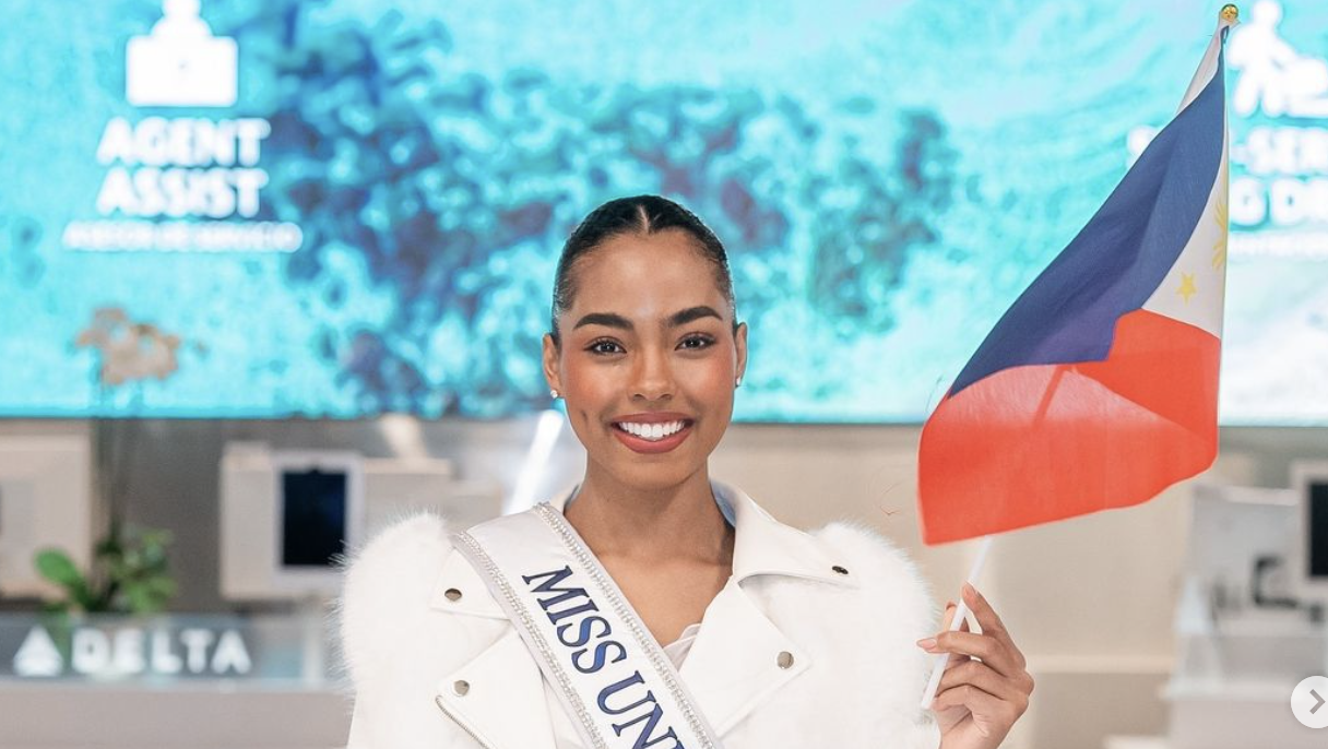 Chelsea Manalo arrives in Mexico for Miss Universe