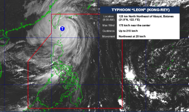 Local government units are on high alert following the directive of President Marcos to prepare for the possible effects of Super Typhoon Leon.