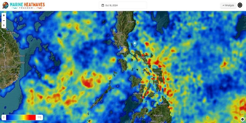 UP scientists develop online marine heatwave tracker