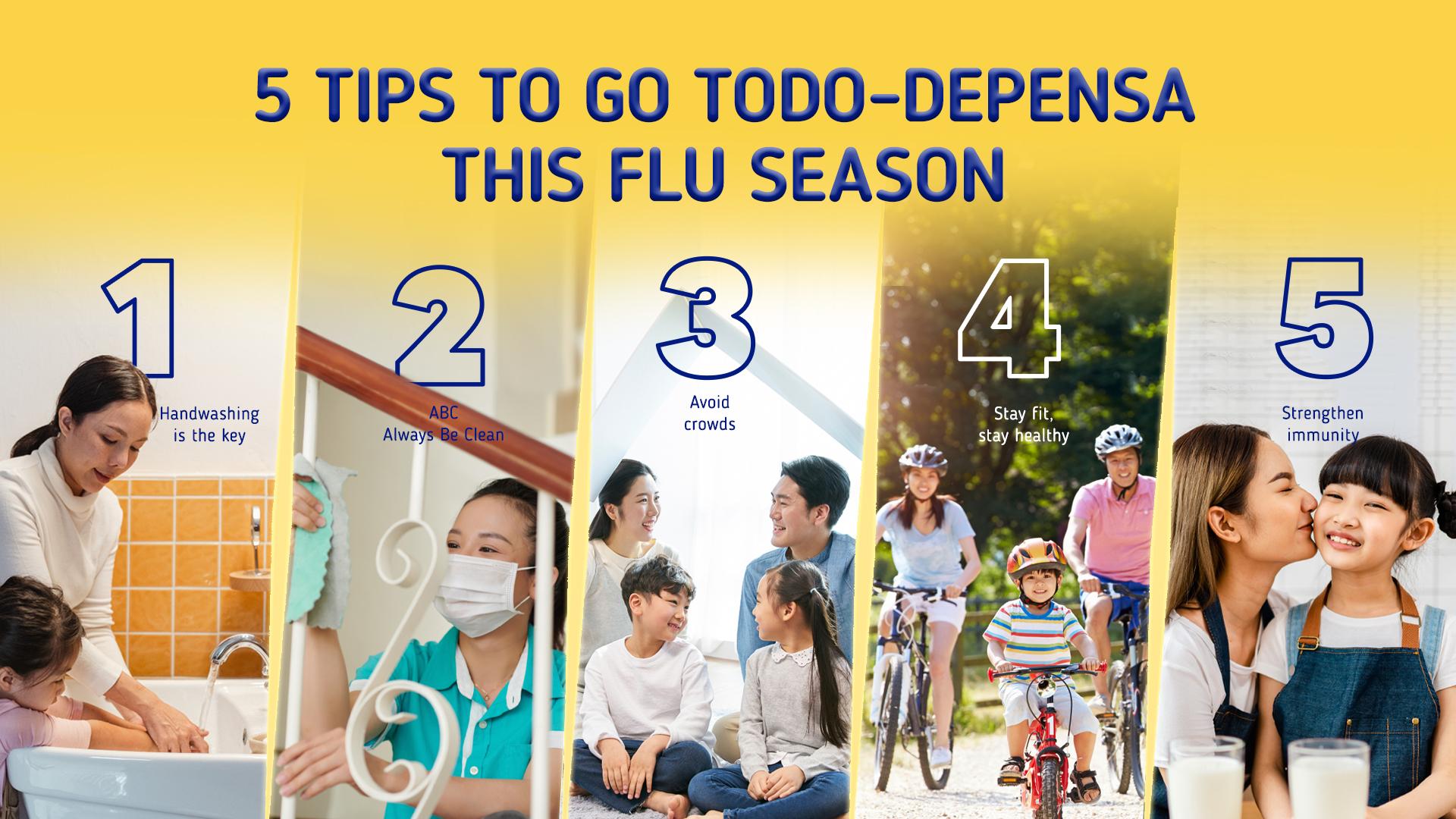 5 Tips to go todo-depensa this flu season