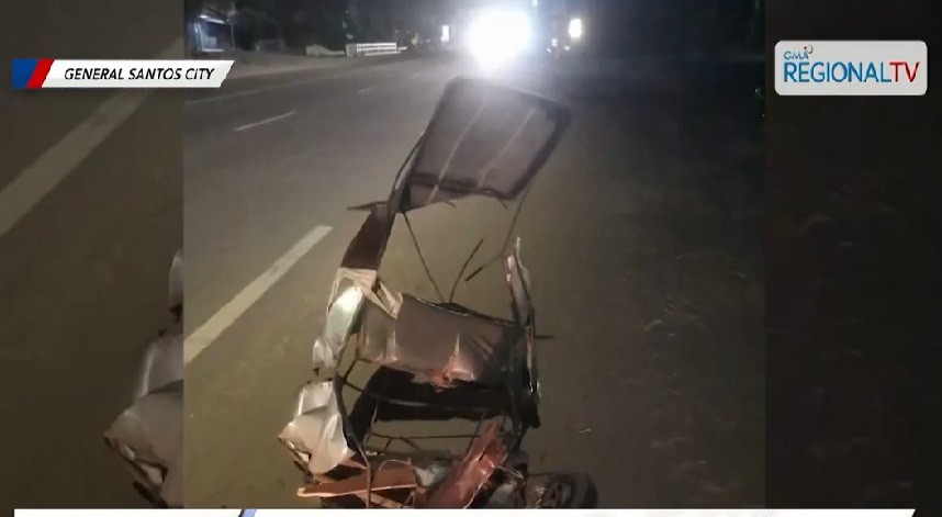 Babae, patay matapos masalpok at makaladkad ng pickup truck ang sinasakyang tricycle; 4 pa, sugatan thumbnail