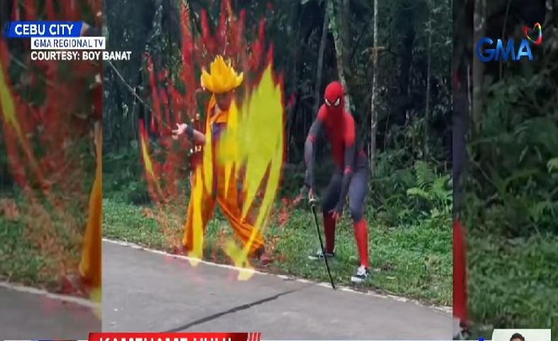 'Son Goku' at 'Spiderman,' sinita ng awtoridad dahil sa delikadong pakulo nila sa kalsada sa Cebu thumbnail