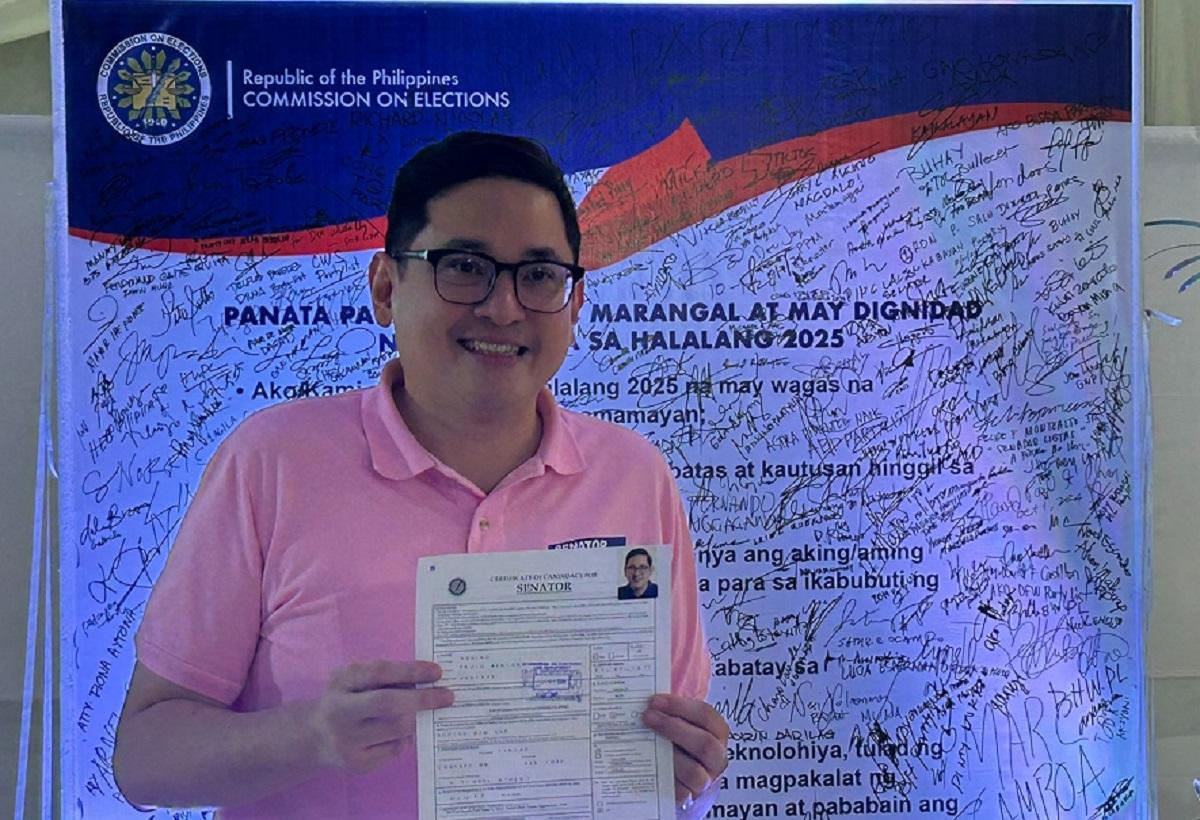 Bam Aquino seeks Senate comeback in Eleksyon 2025