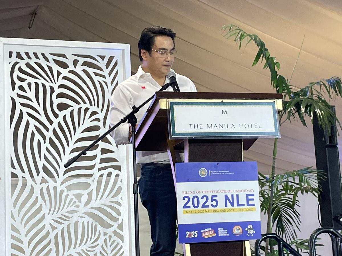 Bong Revilla seeks reelection as senator in Eleksyon 2025