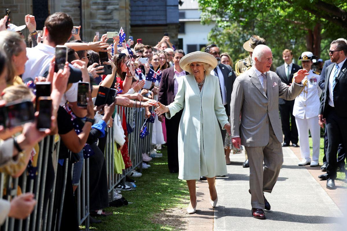 King Charles and Queen Camilla of Britain visit Australia