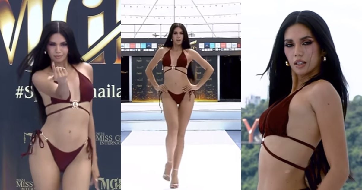 CJ Opiaza is a sizzling queen in Miss Grand International 2024 swimsuit competition