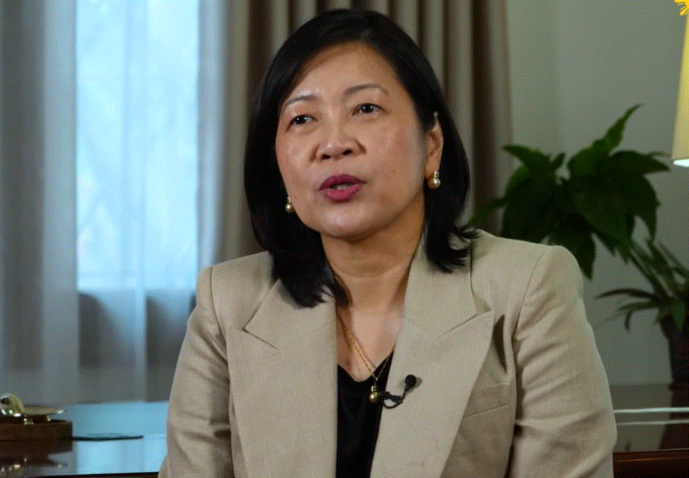 Philippine Ambassador to Lao PDR Deena Joy Amatong 