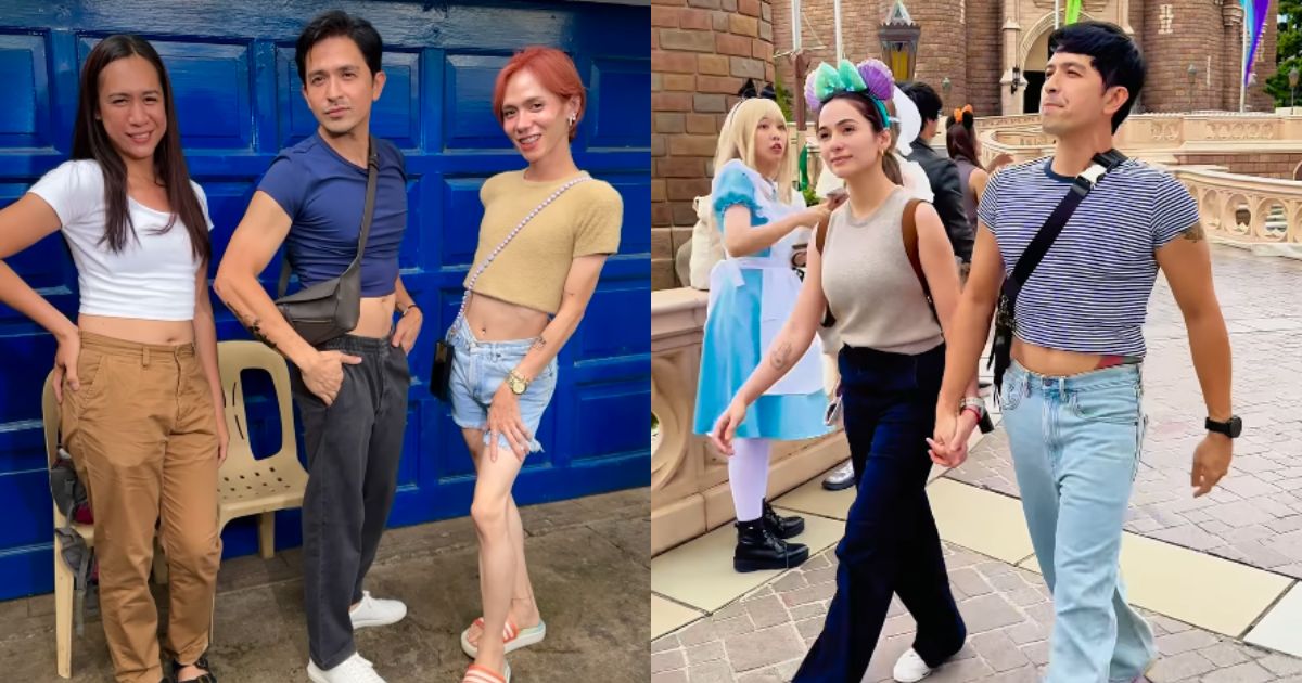 Jennylyn Mercado teases Dennis Trillo as husband wears crop top anew: 'Ibalik mo 'yan ha'