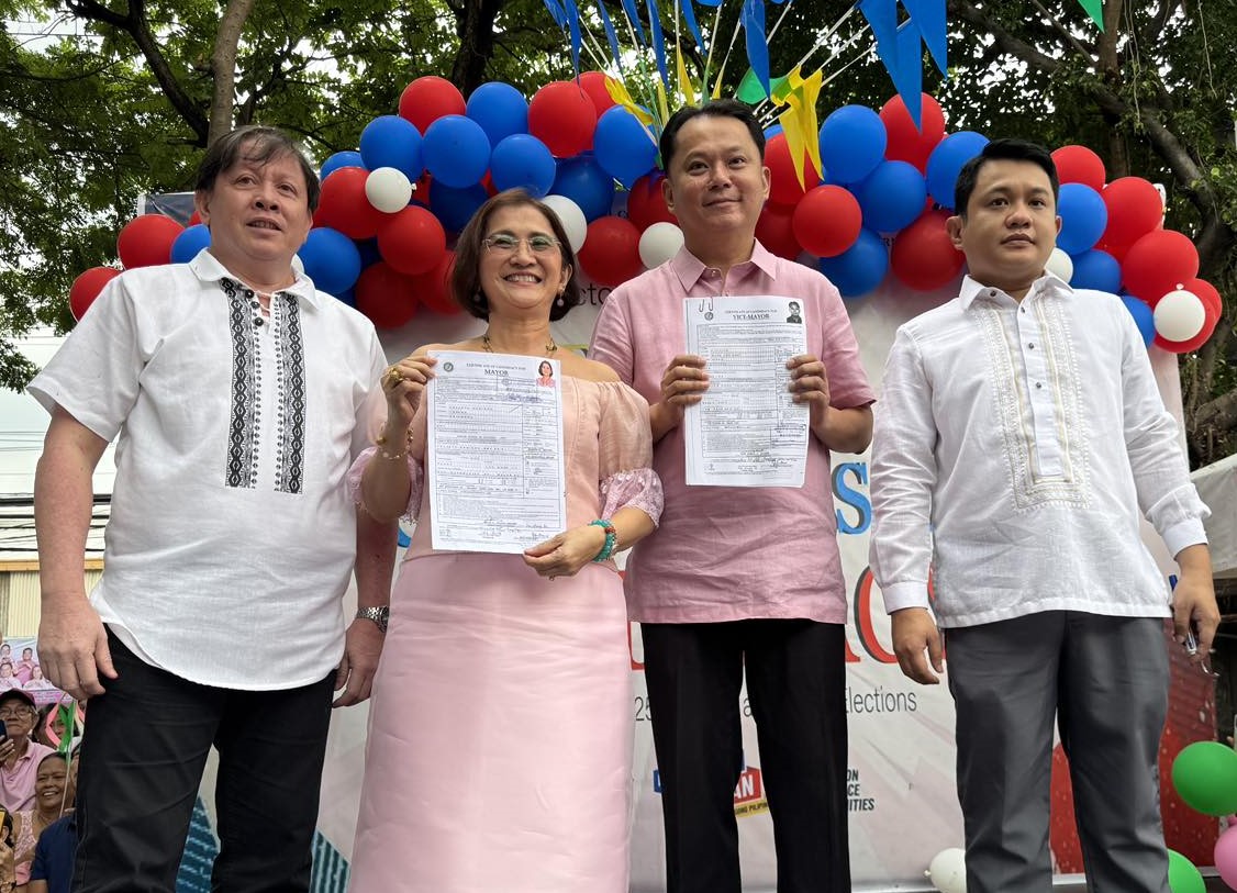 Pasay Mayor Emi Calixto-Rubiano files COC for third term