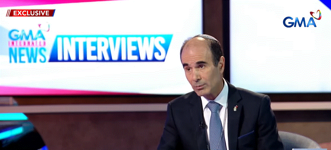 Israel Amb. Fluss: We want to see Filipinos safe