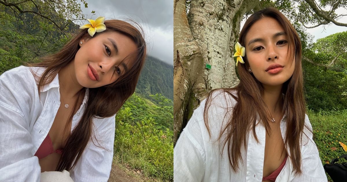 Gabbi Garcia shares gorgeous selfies in Hawaii