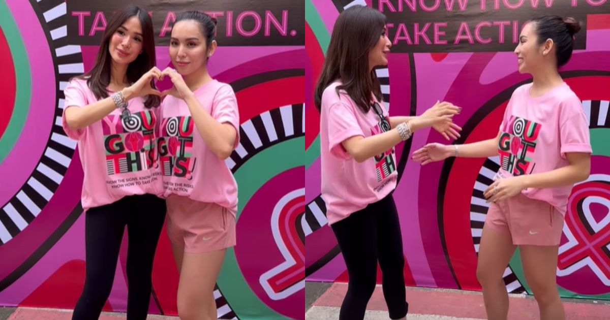 Heart Evangelista, Kyline Alcantara join forces to raise awareness about breast cancer at Pink Parade