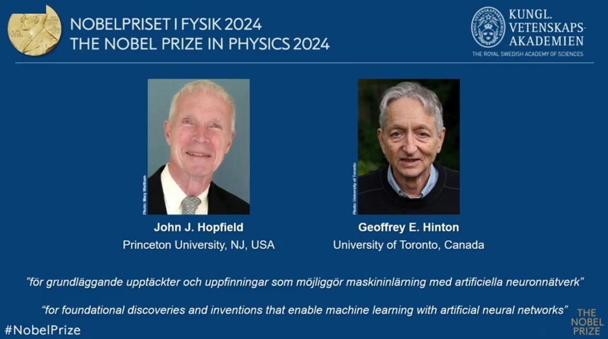 Nobel Prize for Physics winners announced