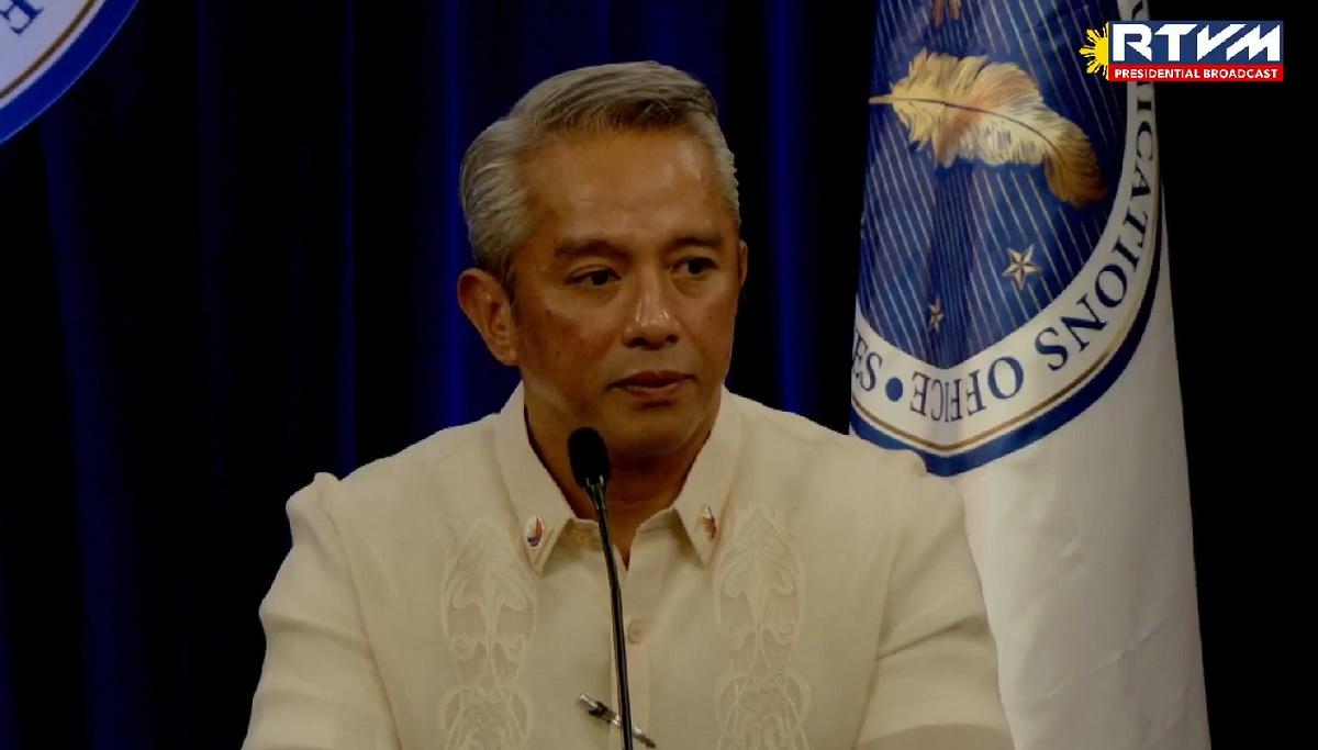 DILG Secretary Jonvic Remulla at PCO press briefing