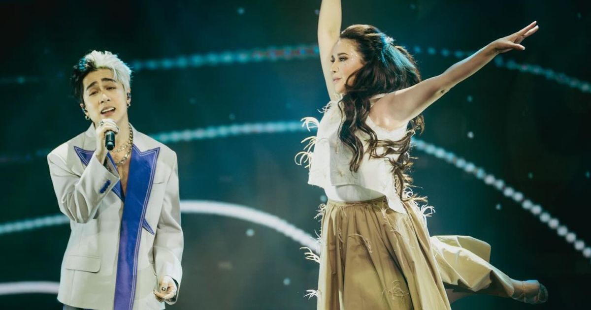 Karylle thanks SB19's Josh for dancing with her during Magpasikat performance