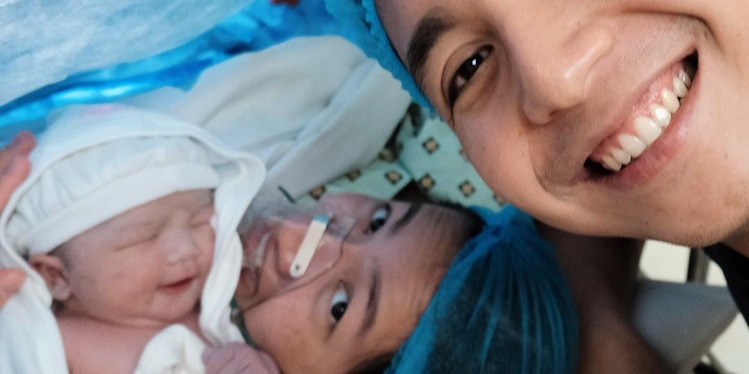 Joyce Ching gives birth to first child