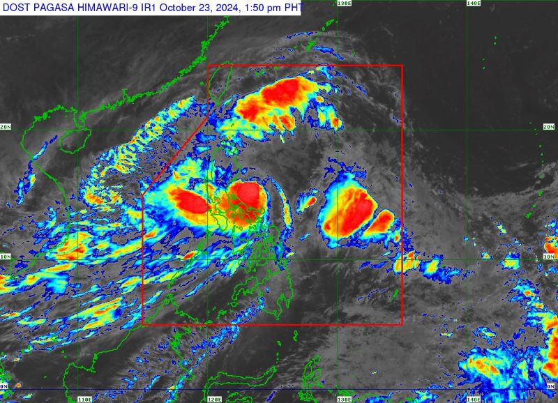 Kristine keeps strength over sea east of Aurora