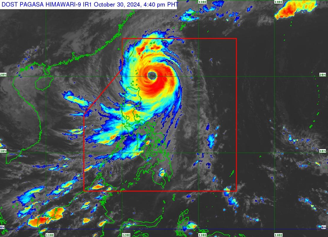 Signal No. 3 in parts of Cagayan as Leon moves closer to Batanes