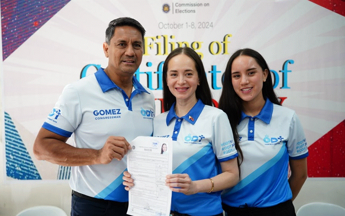 Lucy and Richard Gomez, Rigo Duterte file COCs for local positions | GMA  News Online
