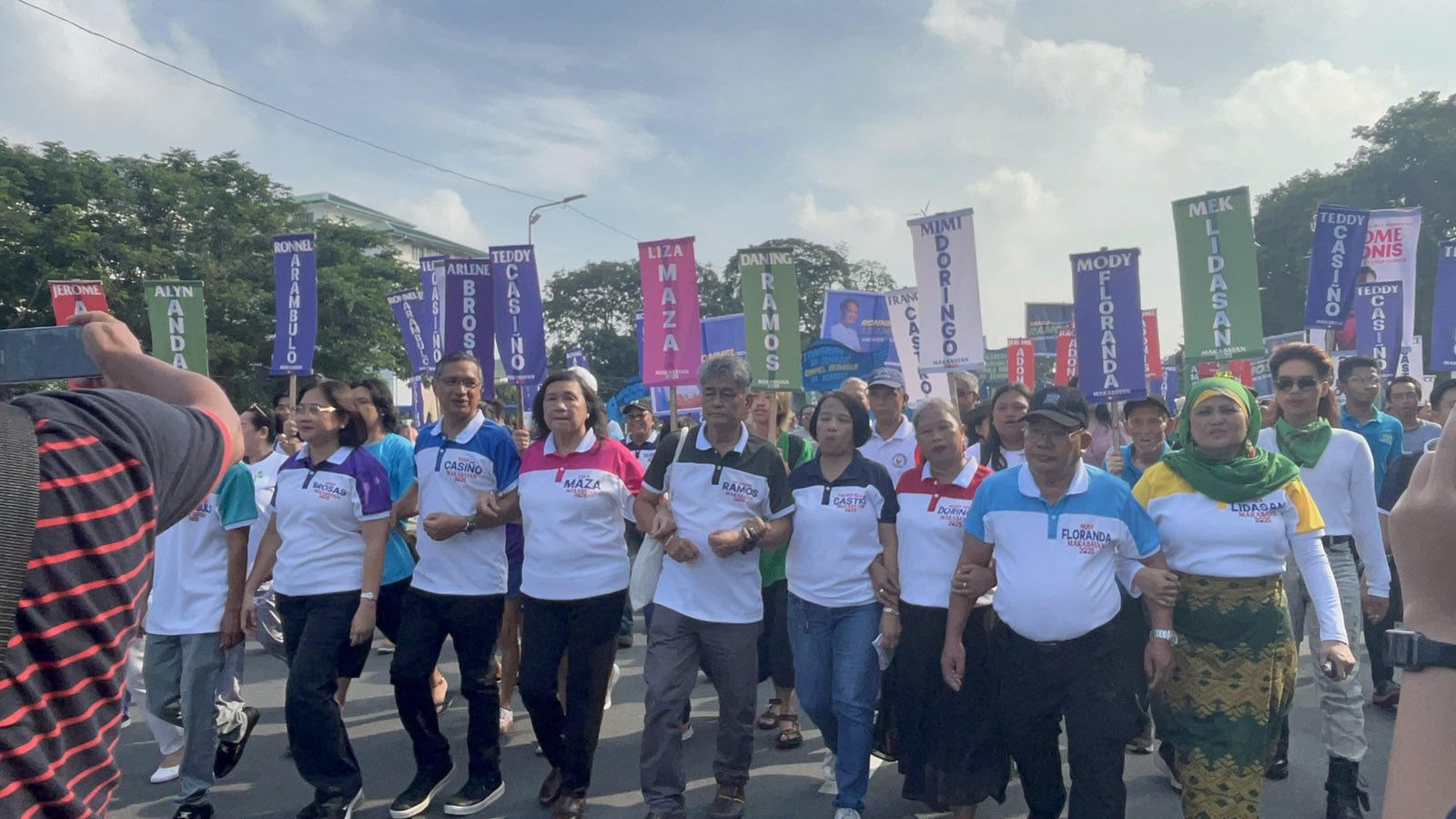 Makabayan coalition senatoriables file COCs for Eleksyon 2025