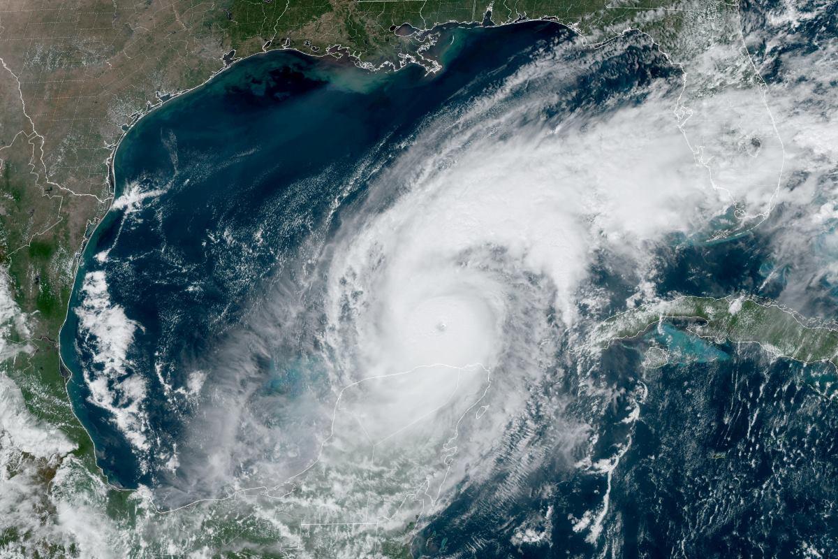 Hurricane Milton progresses towards Florida in the Gulf of Mexico