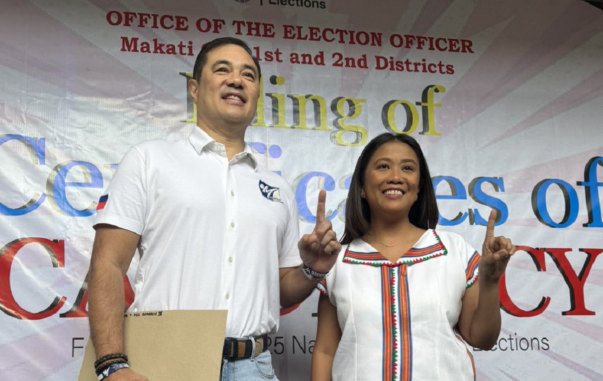 Nancy Binay files COC for Makati mayor