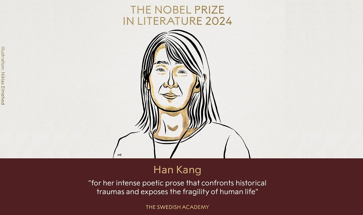 South Korean author Han Kang wins 2024 Nobel literature prize