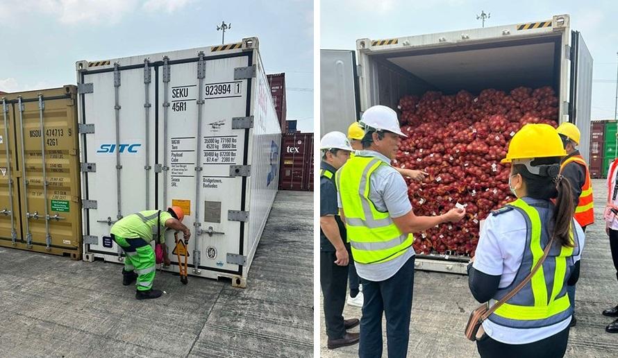 P3.5-million worth of yellow onions seized at Port of Manila