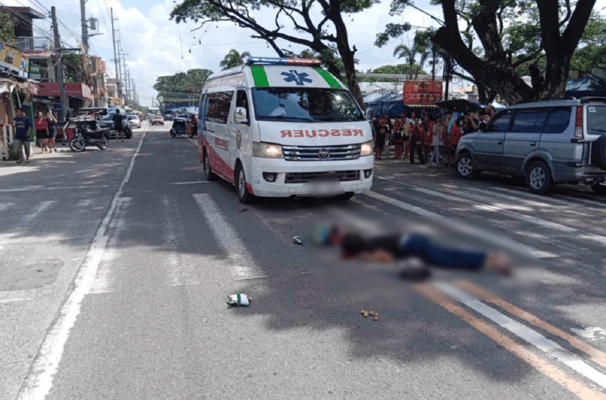 Old woman hit by ambulance transporting a patient dies in Pangasinan