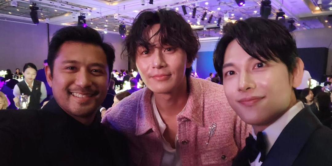 Rocco Nacino meets Park Seo Joon, Yim Siwan, thanks them for 'praising the Philippines'