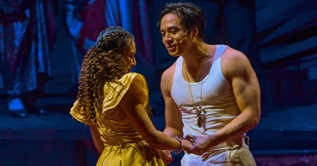 Sam Concepcion makes fans swoon over his toned arms in 'Once On This Island' musical