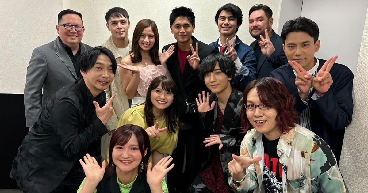 'Voltes V: Legacy' stars pose for snaps with Japanese voice actor counterparts