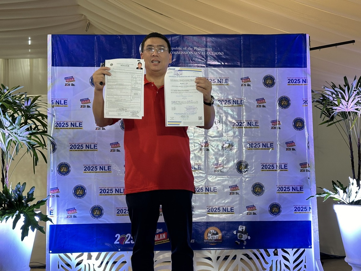 Rep. Wilbert Lee first to formalize Senate bid for Eleksyon 2025 | GMA ...