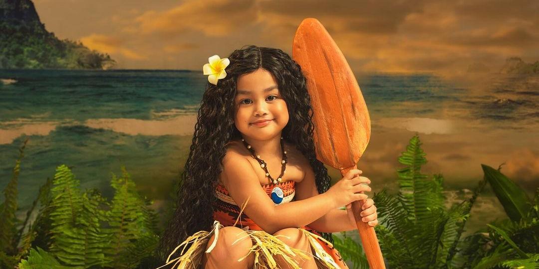 Zeinab Harake's daughter Bia is the cutest Moana for Halloween