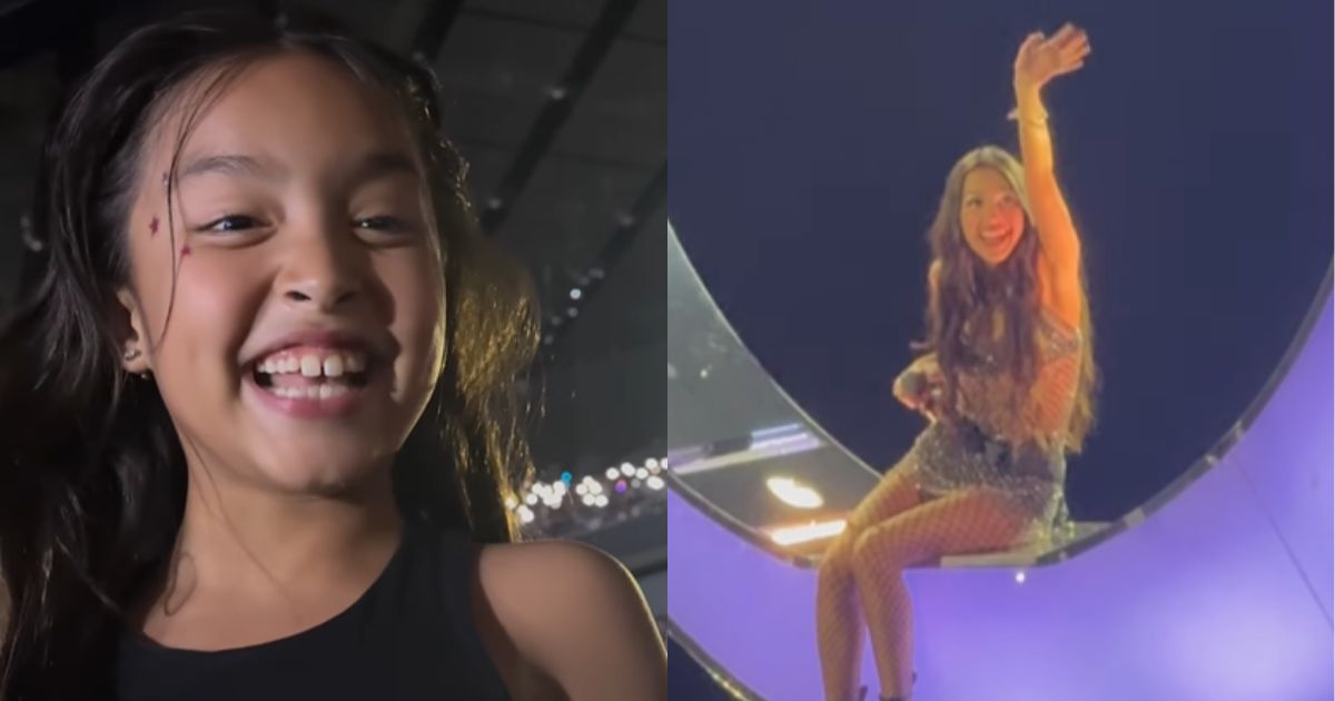 Dingdong Dantes, Marian Rivera's daughter Zia fangirls over Olivia Rodrigo during PH concert