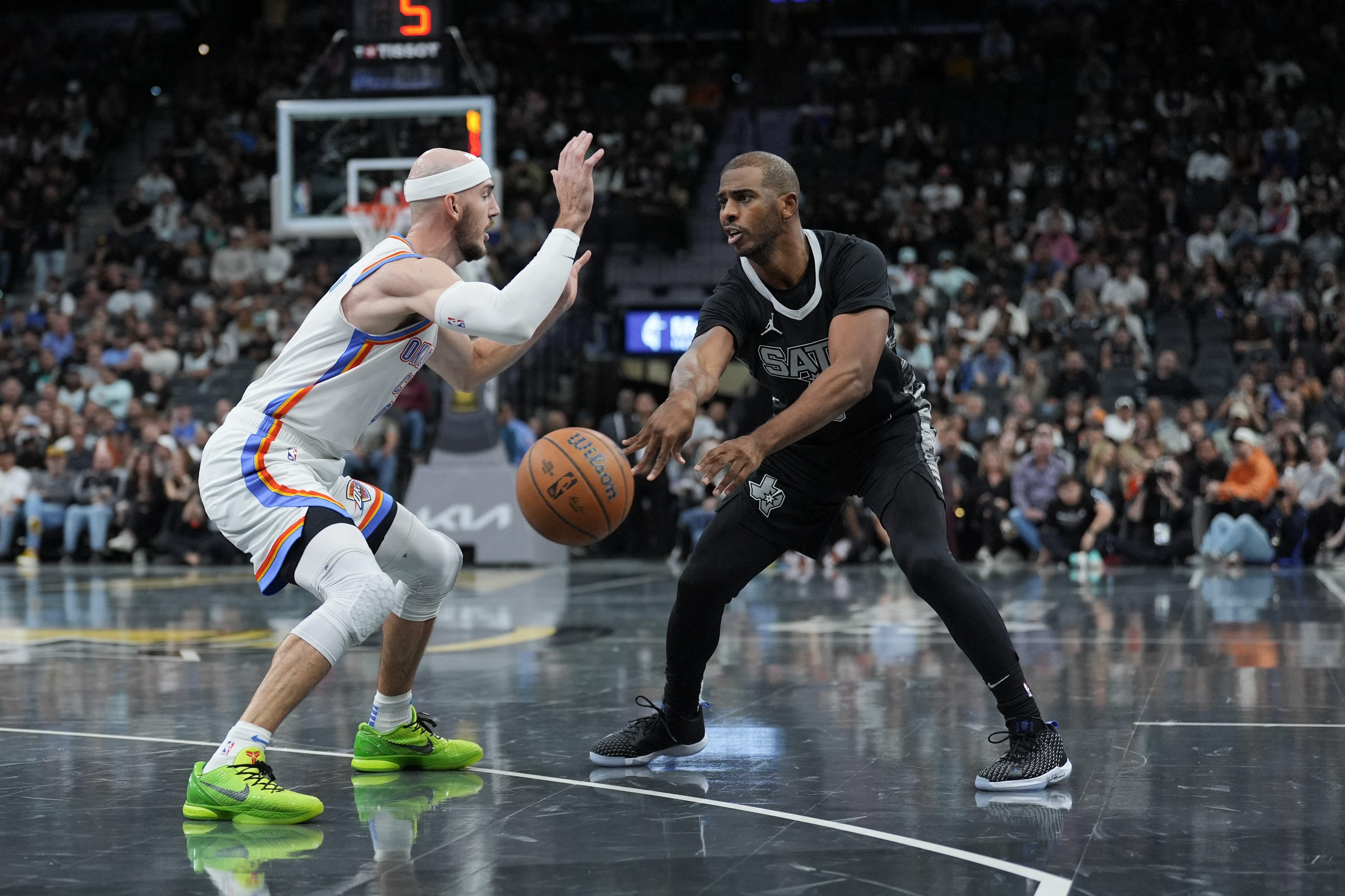 NBA Spurs mute Thunder for first NBA Cup win GMA News Online
