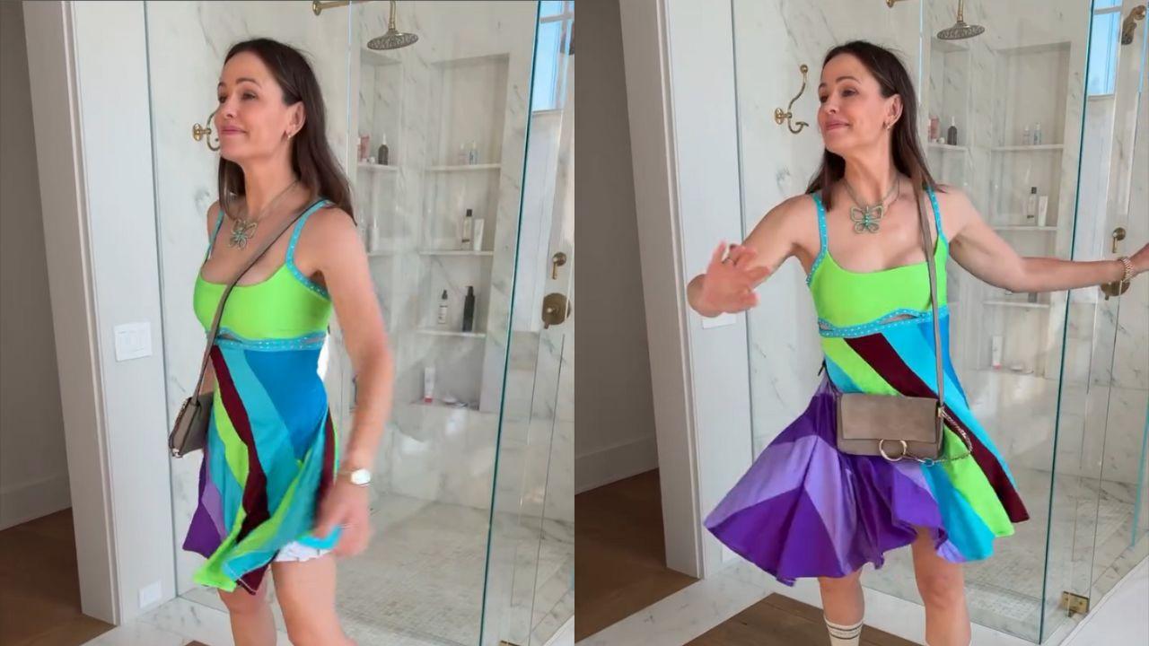 Jennifer Garner recreates '13 Going on 30' character for Halloween