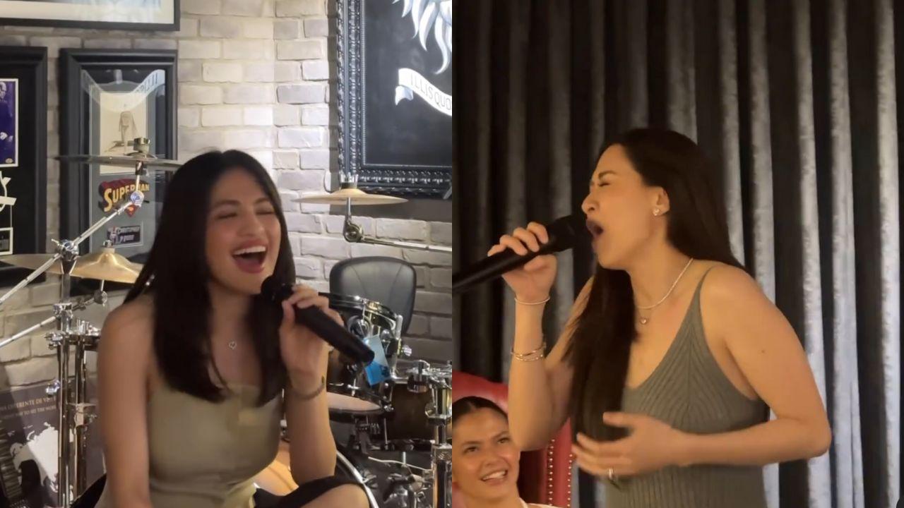 Marian Rivera 'birits' to 'All By Myself' featuring Julie Anne San Jose's voice