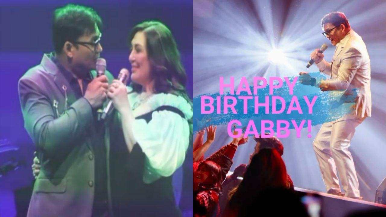 Sharon Cuneta celebrates Gabby Concepcion's birthday on 'Dear Heart' concert in Canada