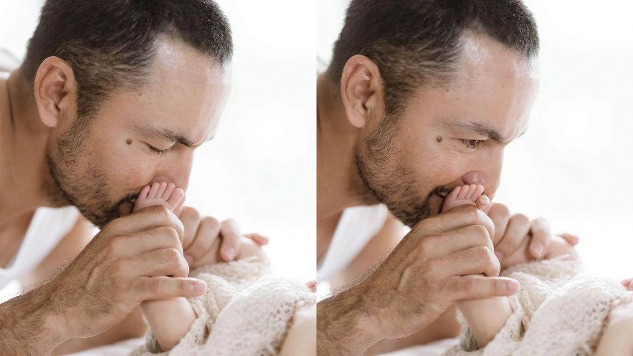 Ellen Adarna shares photos of Derek Ramsay and newborn daughter