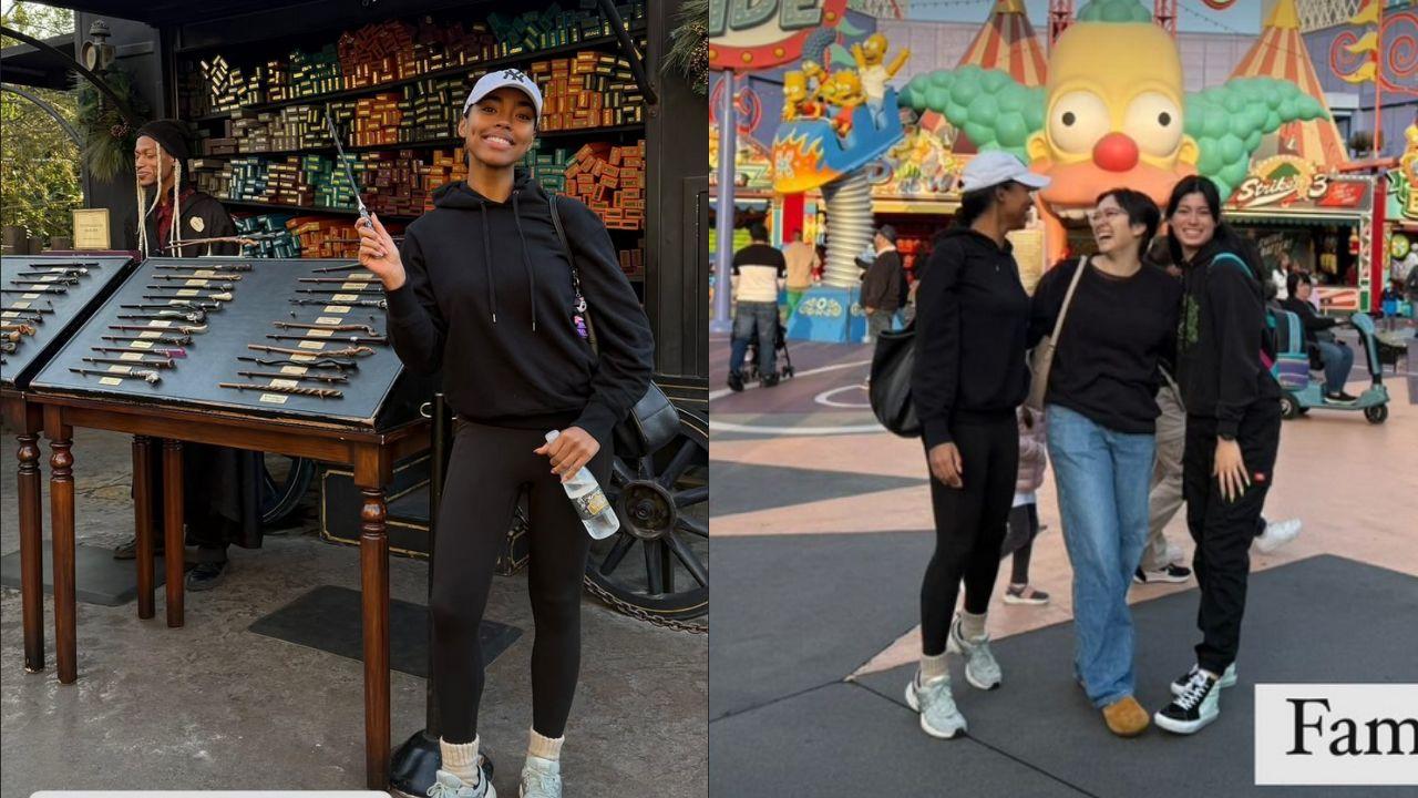 Chelsea Manalo spends family time in Universal Studios Hollywood after Miss Universe 2024