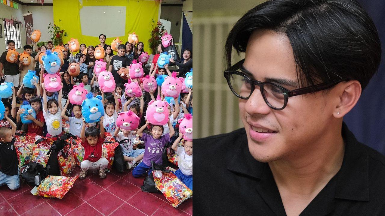 Khalil Ramos holds charity event and fanmeet