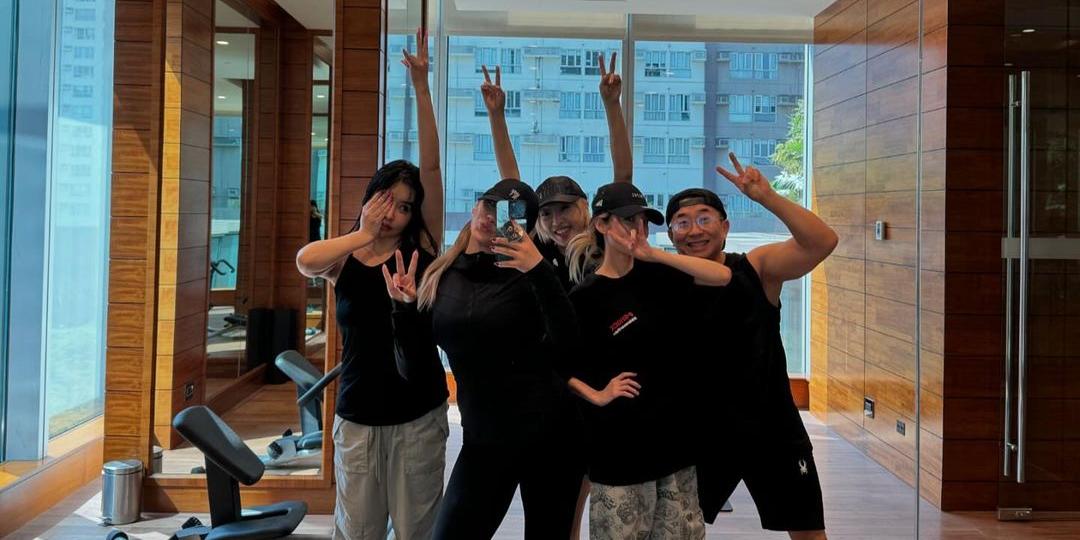 Sandara Park shares workout photos with 2NE1 ahead of Manila concert