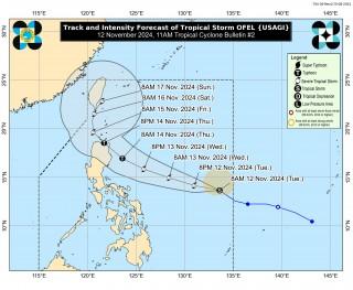 Ofel TROPICAL_STORM_OFEL | Tracking | GMA News Online