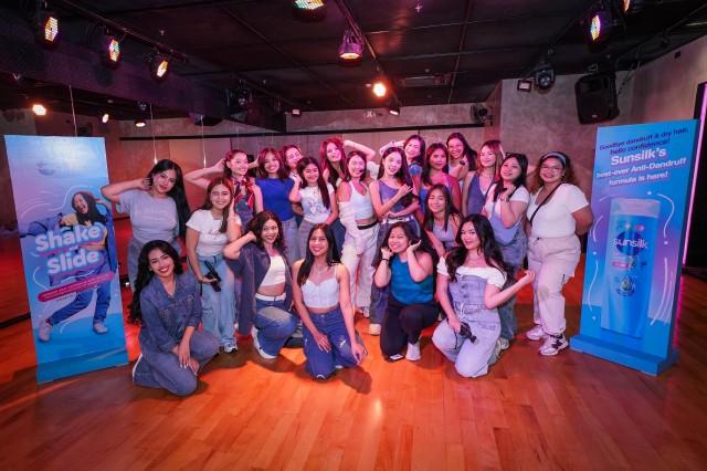 Dance diva Dasuri Choi energized the dance floor with the participants of the Shake and Slide dance event.