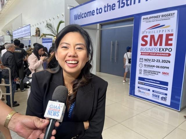 PHILSME Business Expo CEO and Managing Director Trixie Esguerra-Abrenilla. Photo by Ted Cordero/GMA Integrated News