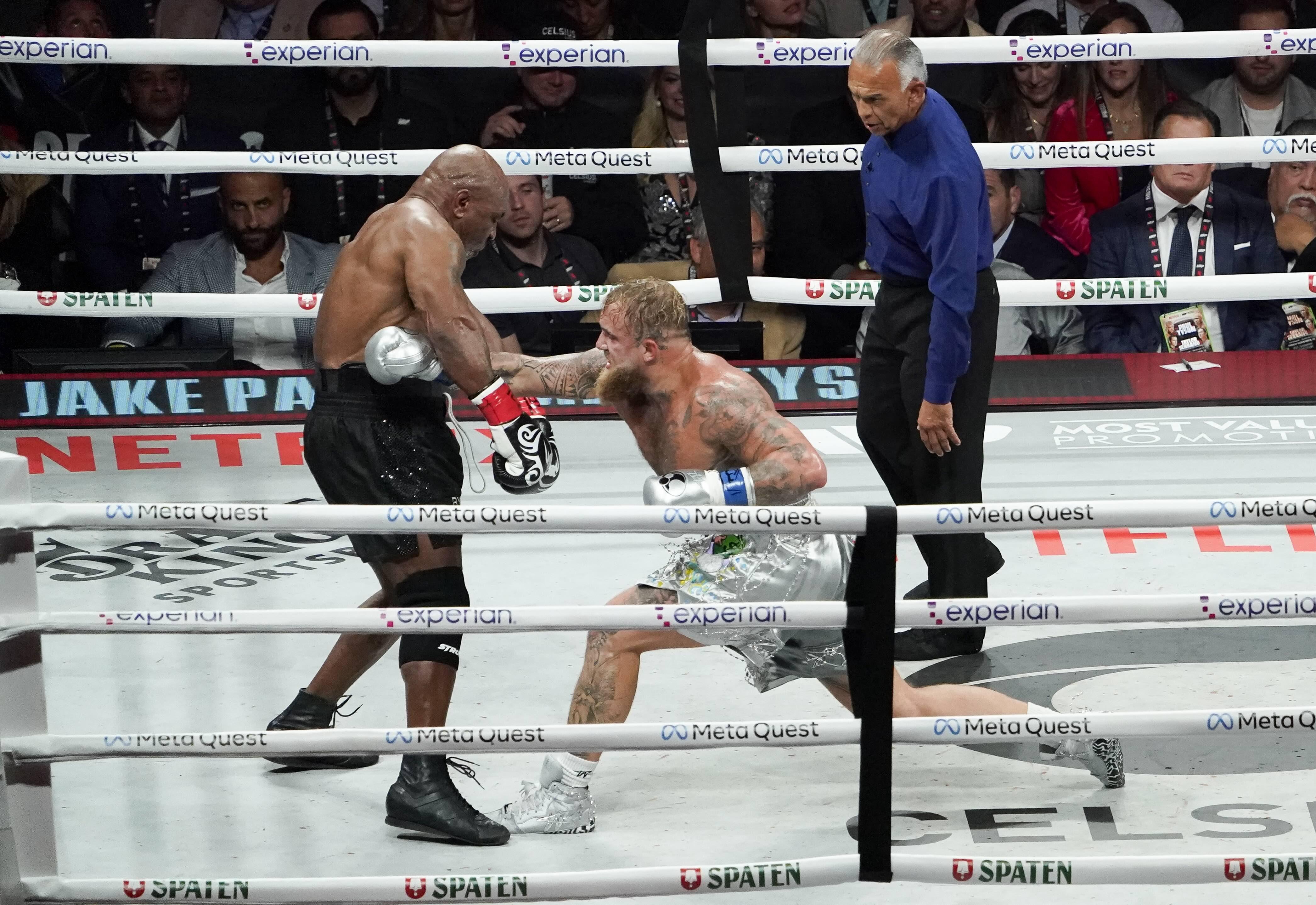 Tyson v paul on tv